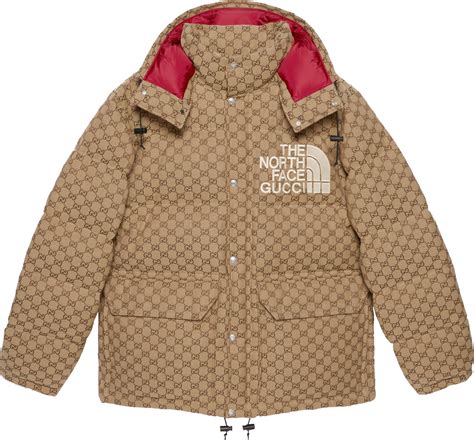 gucci the north face puffer|More.